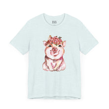 Cute Pig Short Sleeve Tshirt