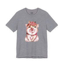 Cute Pig Short Sleeve Tshirt