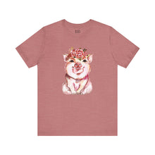 Cute Pig Short Sleeve Tshirt