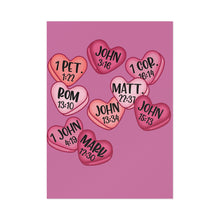 Valentines Love Bible Verses Postcard