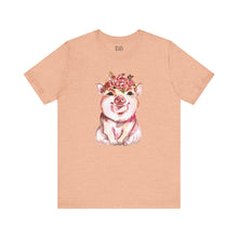 Cute Pig Short Sleeve Tshirt