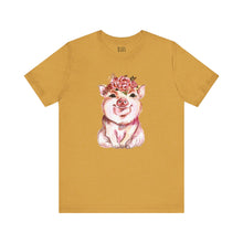 Cute Pig Short Sleeve Tshirt