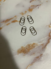 Mini Heart Paper Clips: Silver Planner Clips