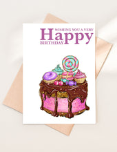 Macaron Birthday Card: Shimmer Cardstock, Sweet Treat Design