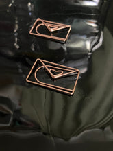 Rose gold envelope paper clip