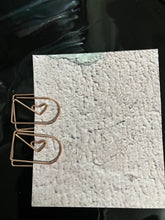 Rose gold envelope paper clip