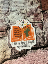 Faith Based Vinyl Sticker: Bible Verse Laptop Decal