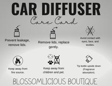 Car Diffuser Refill: 10ml Hanging Air Freshener
