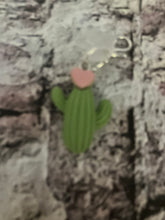 Cactus Phone Charm Dust Plug: Boho Succulent Keychain
