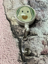 Cute Avocado badge reel Kawaii Avocado badge reel Cute office accessory Gift for coworker Retractable ID holder nurse teachers office worker