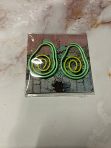 Avocado Paperclips: Fun Office & Planner Accessories (2-Pack)