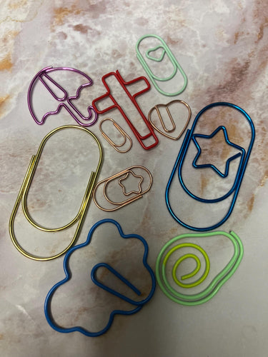 Assorted Fun Paperclip Grab Bag: Novelty Designs (5 Piece)