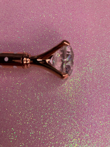 Diamond Ballpoint Pen: Retractable Twist Pen