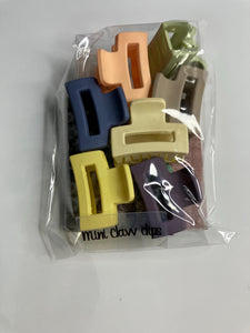Mini Hair Claw Clips