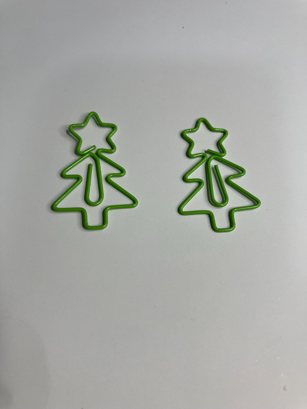 Christmas Tree Paperclip: Festive Holiday Office Decor (2-Pack)