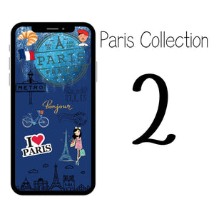 Paris Phone Wallpaper – Bonjour Aesthetic Digital Background for iPhone & Android