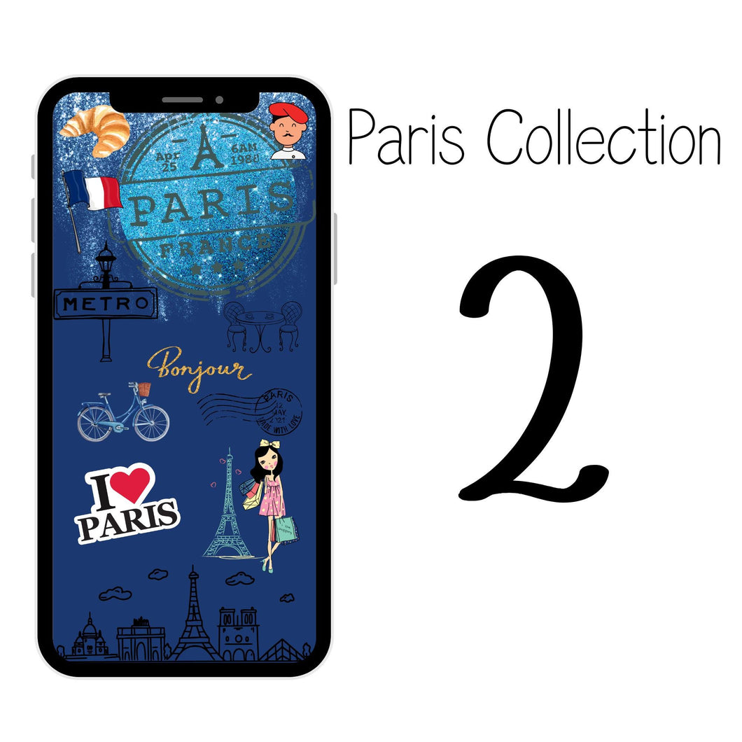 Paris Phone Wallpaper – Bonjour Aesthetic Digital Background for iPhone & Android