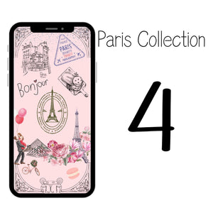 Paris Phone Wallpaper – France Aesthetic Digital Background for iPhone & Android