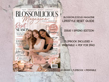 Blossomlicious Lifestyle Magazine | Spring Reset Guide (Flipbook, PDF, Printable)