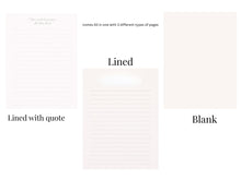 Write & Bloom Digital Journal | Minimal Aesthetic Lined Journal | iPad Journal | Neutral Writing Notebook | Digital Journal